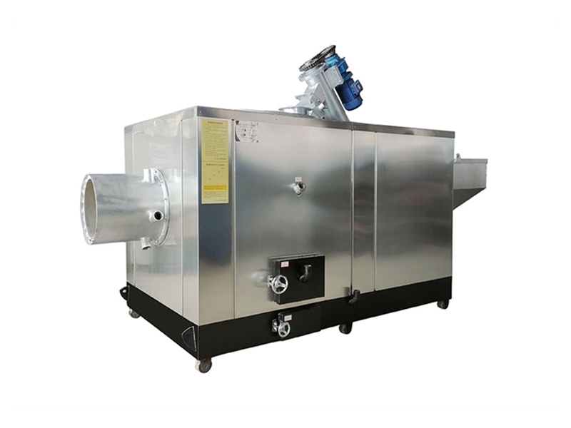 Biomass pellet burner (click to enter)