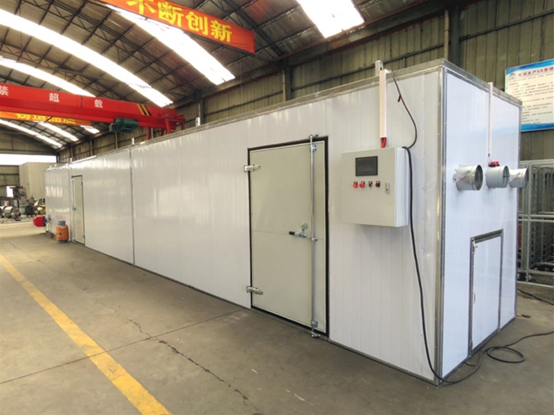 脫硫劑顆粒網帶烘幹機